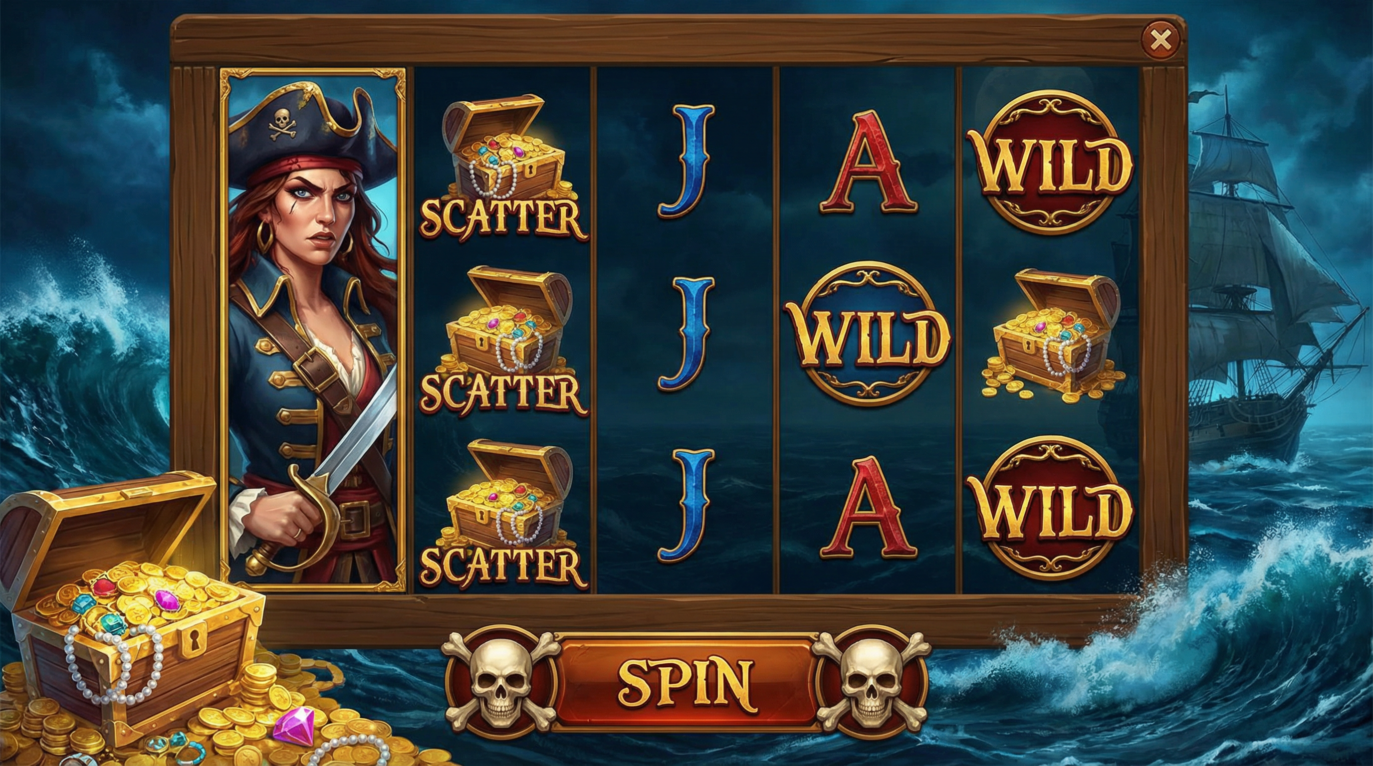 赏金女王游戏画面展示